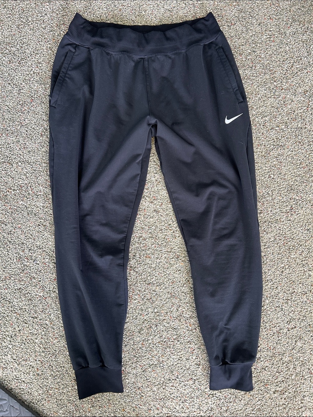 {Nike} Dri-Fit black joggers